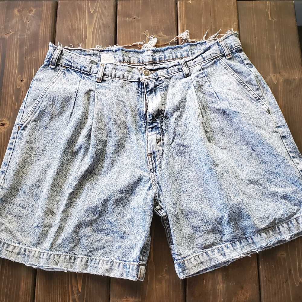 Vintage Levi Acid wash shorts